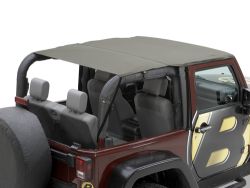 Bikinitop Header Safari Version Khaki Diamond Jeep Wrangler JK 10- 2-Türer