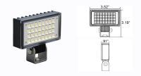 LED Scheinwerfer Arbeitsscheinwerfer 32 LED's Weitwinkel Utility Flood LED Vision XIL-UF32
