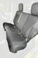 Sitzbezug Rücksitzbank schwarz Elite Jeep Wrangler JK 11-18 4-Türer Rugged Ridge 13266.04 E-Ballistic Seat Cover, Rear, Black; 1