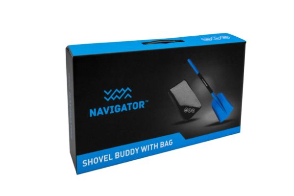 3-teilige Aluminiumschaufel Schaufel NAVIGATOR Shovel Buddy 35-NAV040