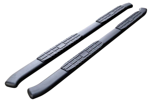 4\- Schwarze texturierte ovale Schwellerrohre Bronco 21-