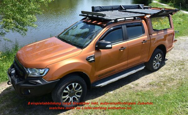 ARB-STEALTHBAR FORD RANGER PX II & PXIII MIT SEILWINDENAUFNAHME, SCHWARZ 2-SA180BL183