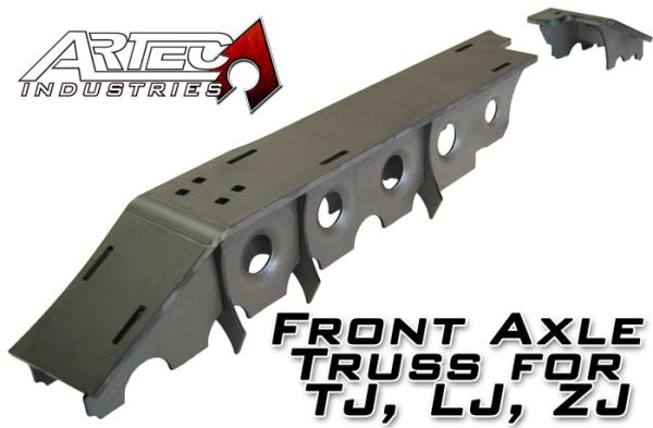 Achsverstärkung Vorderachse Artec Dana 30 mit Johnny Joint Jeep Wrangler TJ 96 - 06 Jeep Grand Cherokee ZJ 92-99