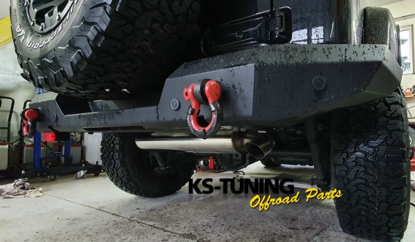 Auspuff Endtopf Edelstahl Jeep Wrangler JL 2018- Super Sound 11-KS-JL2019 by K&S