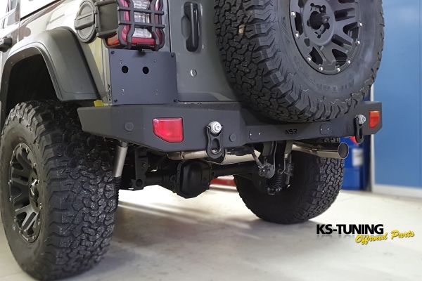 Auspuffanlage Edelstahl Jeep Wrangler JL 2018- Super Sound Off-Road Cat Back Exhaust System  TÜV/ EG ABE 11-KS-JL 2020_1-41020