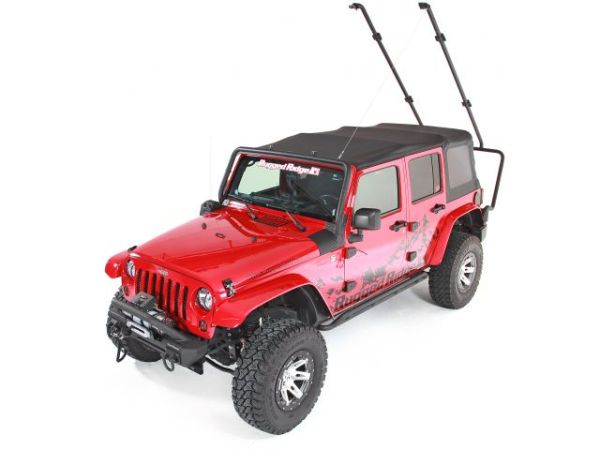 Dachträger Sherpa Jeep Wrangler JK BJ 07- 4-Türer  136kg.Rugged Ridge 11703.02 Roof Rack