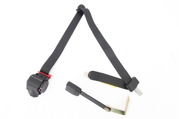 Dreipunktgurt Sicherheitsgurt schwarz linke Seite Jeep Wrangler TJ 97-06 Omix-ADA 13202.13 Tri-Lock Offroad Seat Belt, LH, 97-02