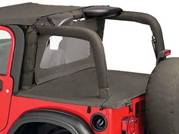 Duster Laderaumabdeckung (für original Softtopgestänge) Jeep Wrangler TJ 03-06 Khaki Diamond