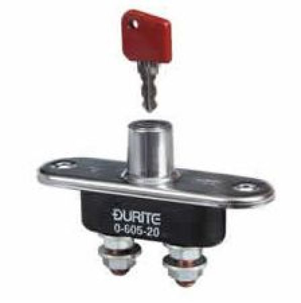 Gigglepin 0-605-20 Battery Isolator with Removable Key in On or Off Position