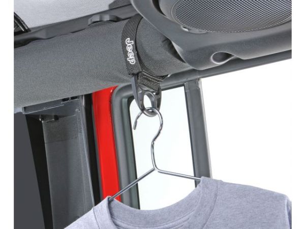 Haltegriff Griffschlaufen Überollbügel Jeep® Wrangler Universal CJ, YJ, TJ, JK MOPAR® Grab Handle and Coat Hook - Set