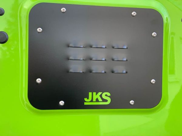 Heckklappenabdeckung Reserverad Cover mit Lüftungsschlitzen Tailgate Vent JKS Jeep Wrangler JK ab BJ 07