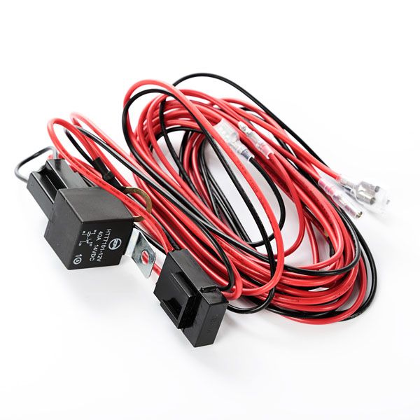 Kabelsatz Zusatz Scheinwerfer mit Relais Set Rugged Ridge 15210.69 Light Installation Wiring Harness, 1 Light