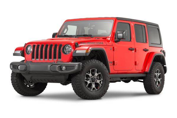 Kotflügelverbreiterung Set schwarz Jeep Wrangler JL 18- 4-Türer Mopar 82215742 Mopar High Top Fender Flares for 18- Jeep Wrangle