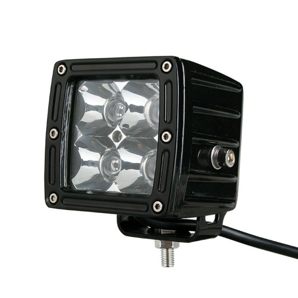 LED Scheinwerfer 4-eckig 20W 1400lm Punktlicht Universal all LTPRTZ Lightparts Arbeitsscheinwerfer