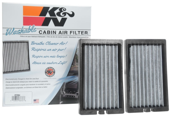 Luftfilter Jeep Wrangler JL 18- 3.6L K&N VF2064 Cabin Air Filter for 18- Jeep Wrangler JL with 3.6L