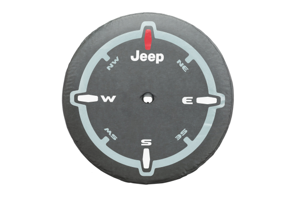 Reserveradhülle Radhülle Tire Cover Kompass Jeep Wrangler JL 2018- Mopar 82215446 Spare Tire Cover for 2018 Jeep Wrangler JL
