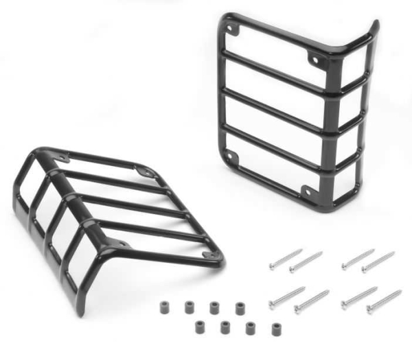 Rückleuchtenschutz Lampenschutzgitter schwarz Jeep Wrangler JK 07- 18  11226-012