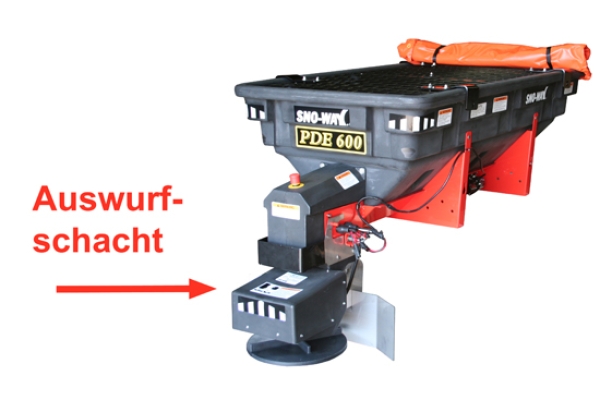 Streuschacht Sno-Way 74cm für RVB u. PDE V-Box Aufsatzstreuer 5-99101116