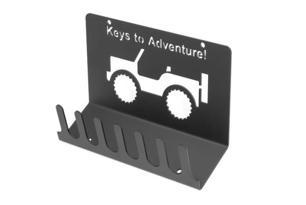 Schlüsselkasten Schlüsselhalter für Jeep+Willysfahrer Adventure Key Holder Stahl schwarz