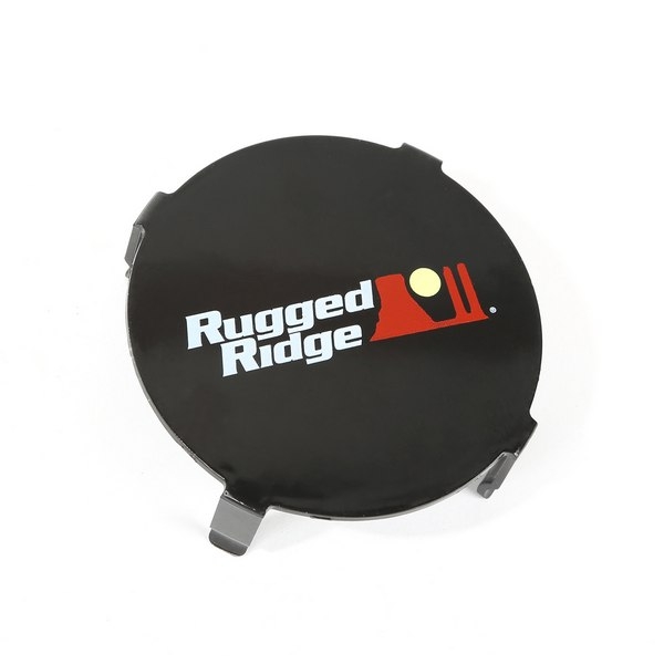 Schutzkappe LED Scheinwerfer rund ca. 9 cm Rugged Ridge 15210.64  3.5-Inch Round LED Light Cover, Black