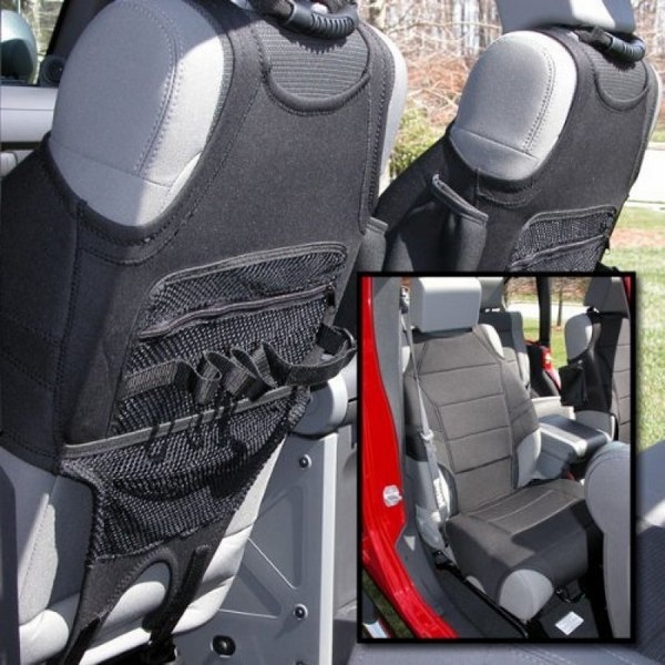 Sitzbezug Paar vorne schwarz Neopren Jeep Wrangler JK , JL 07- 2020 Gladiator JT
