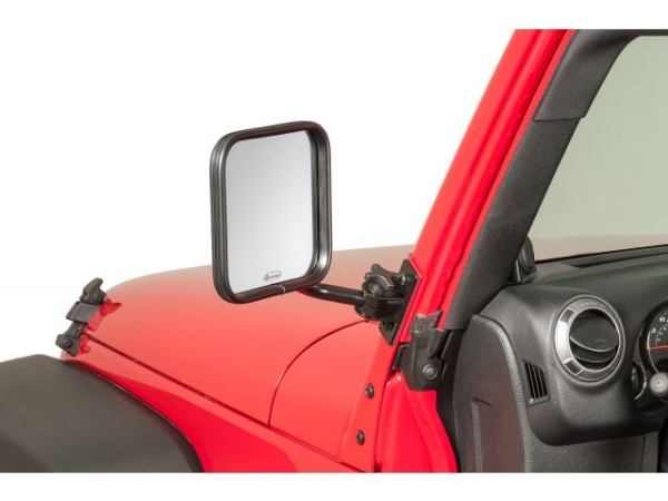 Spiegel Jeep® Wrangler TJ, JK  96-2015 schwarz Quick Release Mirror Movers with Square Head