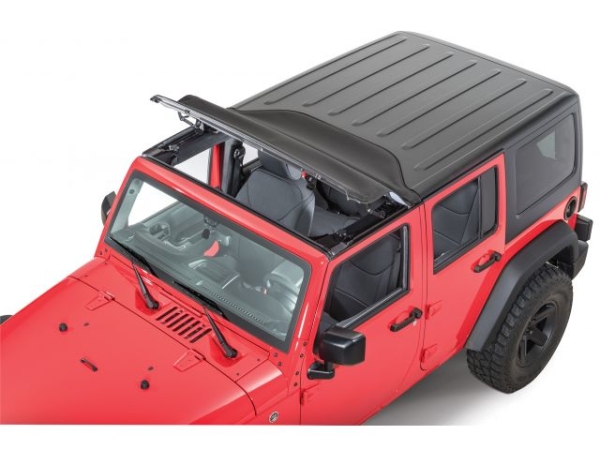 Sunrider Hardtop Bestop Black Twill Jeep Wrangler JK 07-17 52453-17