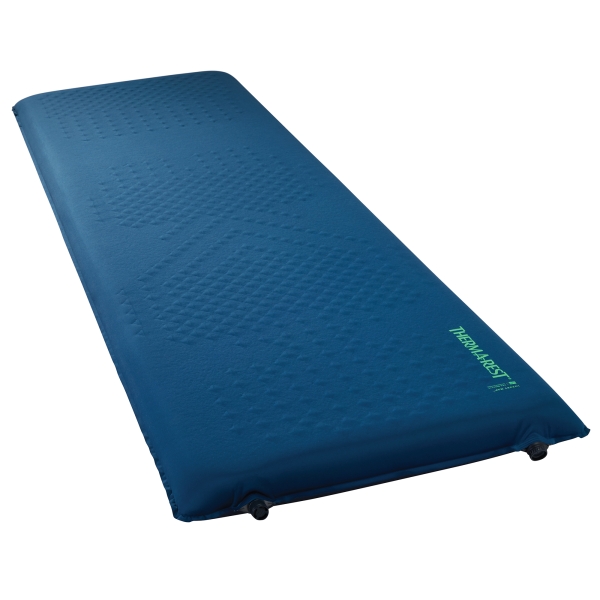 Thermarest Isomatte Luxurymap Poseidon Blau Größe L 7.6 cm hoch Twinlock Ventil 45-13279