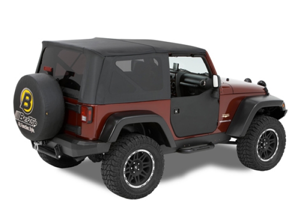 Türen Halbtüren Set vorne Black Diamond - Wrangler JK 07-