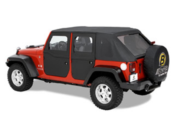 Türen Teilbare Türen hinten 4-Türer Black Diamond - Wrangler JK Unlimited 07 -