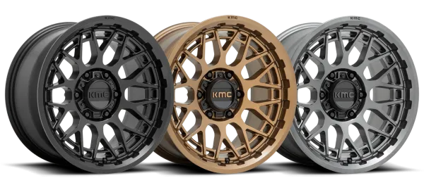 Alu Felge 8,5 x 17 ET +18 5*127 KMC KM722 Bronze/Schwarz Jeep Wrangler JK / JL / JT mit TÜV KM72278550618