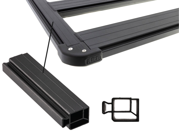 ARB Baserack Ford Bronco 21-, 1545 x 1285mm inkl. Fußkit & Windabweiser
