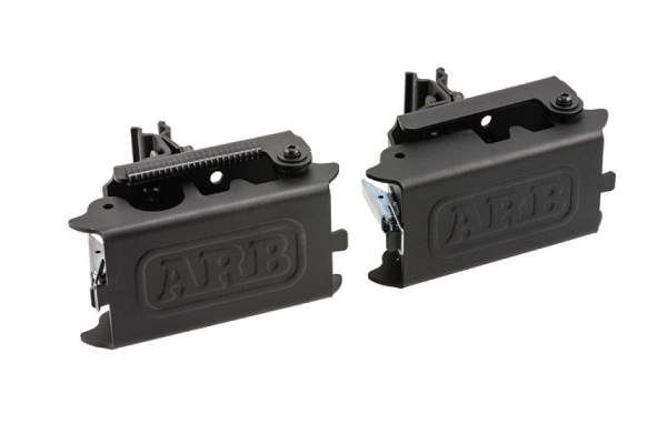 ARB BASERACK HiLift Halter \-Premium\- aufklappbar mit Öse und Vorhängeschloss