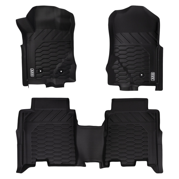 ARB Gummi-Fußmatten Set Ford Bronco ab 2024 – vorne und hinten (LHD)
