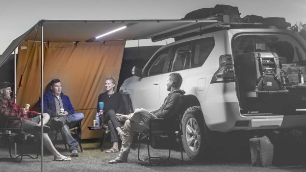 ARB Windschutz Seitlich Für Markisen Mit 2100mm