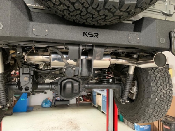 Auspuffanlage Edelstahl Jeep Wrangler JL 2018- Super Sound Off-Road Cat Back Exhaust System  TÜV/ EG ABE 11-KS-JL 2020_1-41020