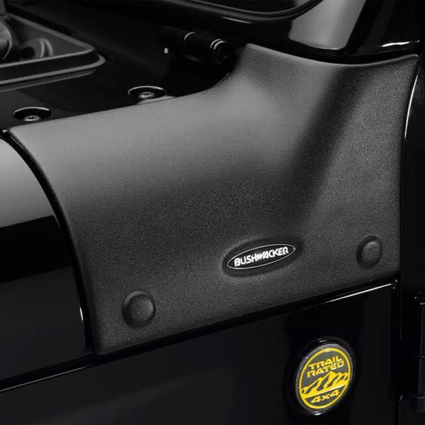 Body Armor Karosserie Blenden Jeep Wrangler JL 18- Bushwacker 76129 Trail Armor Cowl Guards for 18- Jeep Wrangler JL and JL Unli