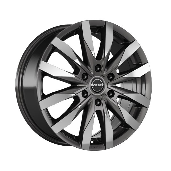 CW-Alufelge CW6 6,5x16 ET+62 6x130 84,1 Grenadier/Sprinter, anthrazit poliert  13-56516613062M