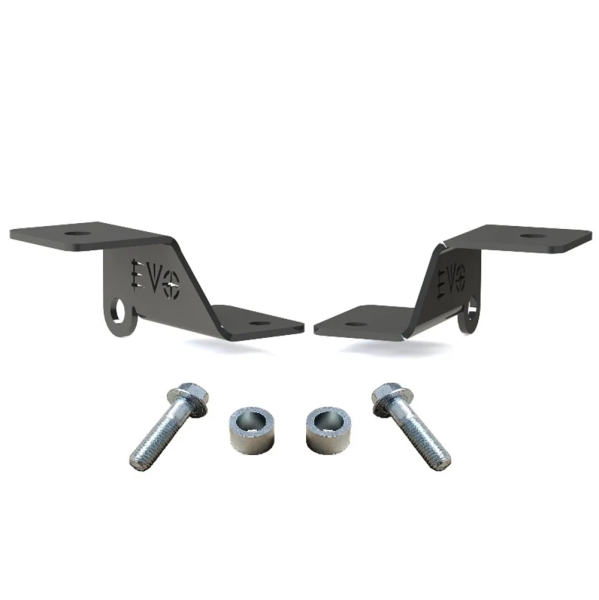 EVO Lampenhalter Single A-Säule schwarz Jeep JL, Gladiator JT EVO-3161B