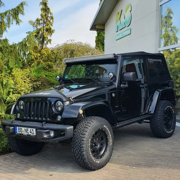 Fahrwerk Jeep Wrangler JK + 3,5 +90mm JKS Suspension System 2 Türer ab 2007 Fox  Dämpfer