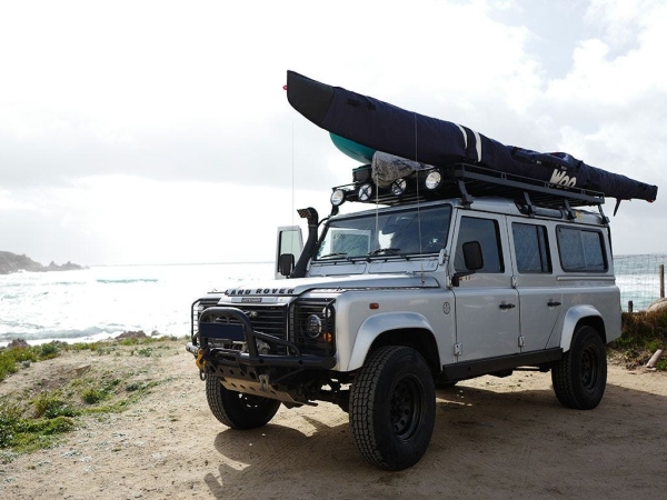 Front Runner Land Rover Defender 110 1983 - 2016 Slimline II Dachträger Kit