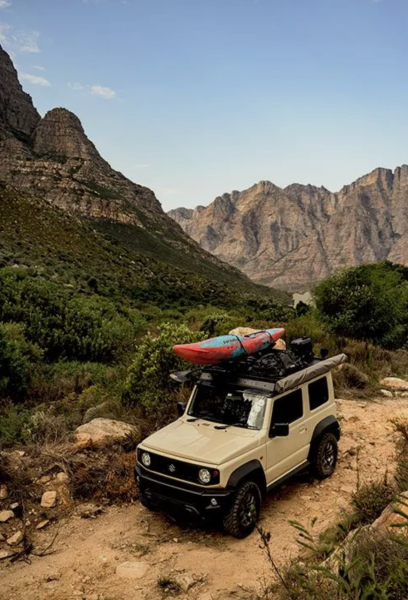 Front Runner Suzuki Jimny 2018- Slimline II Dachträger Kit / Hoch KRSJ005T