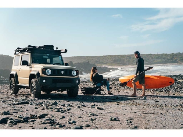 Front Runner Suzuki Jimny 2018- Slimline II Dachträger Kit / Hoch KRSJ005T