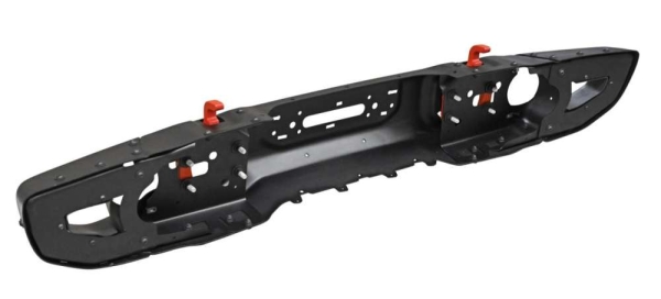 Frontstoßstange Aluminium schwarz für Jeep Gladiator JT 19- ohne TÜV
