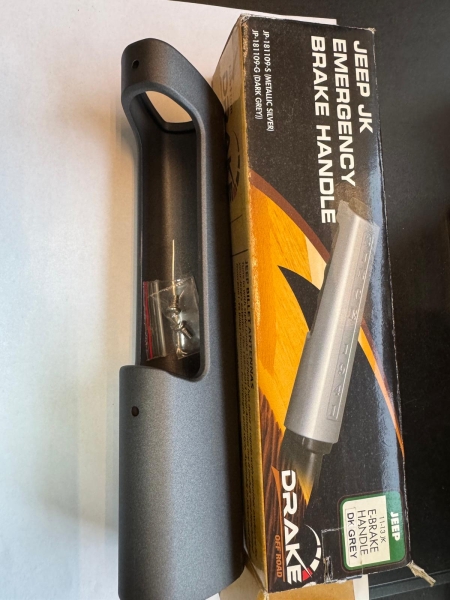 Cover Handbremse Jeep Wrangler JK ab BJ 07 grau Emergency Brake Handle Cover, Gray_1