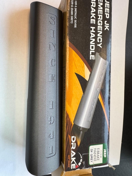 Cover Handbremse Jeep Wrangler JK ab BJ 07 grau Emergency Brake Handle Cover, Gray_1