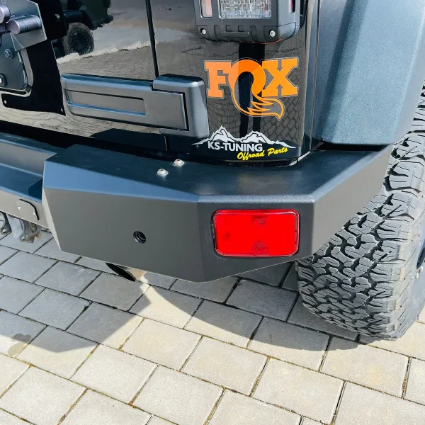 Heckstoßstange Stoßstange NSR Jeep Wrangler JK 2007 - 2018 Euro Style STAHL Rear Bumper