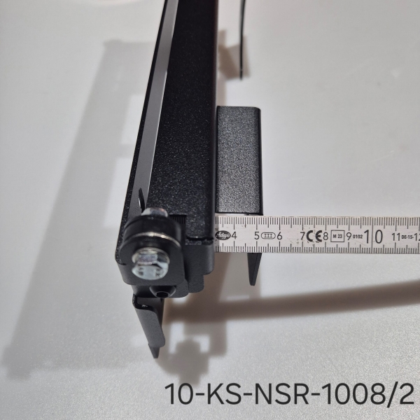 Kennzeichenhalter NSR vorne klappbar für NSR Frontstoßstange Windensstoßstange versenkte Öffnung