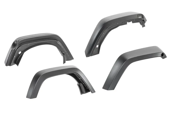  Mopar 77072427 High Top Fender Flares for 07-18 Jeep Wrangler JK alles lose 