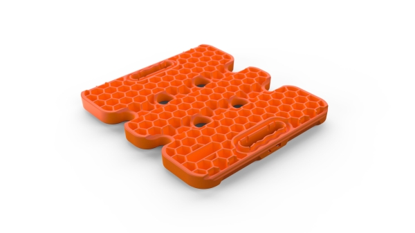 MAXTRAX Jaxbase Unterlegplatte (1 Stk.), orange für Hilift Jack 51-MTXJXBSO 